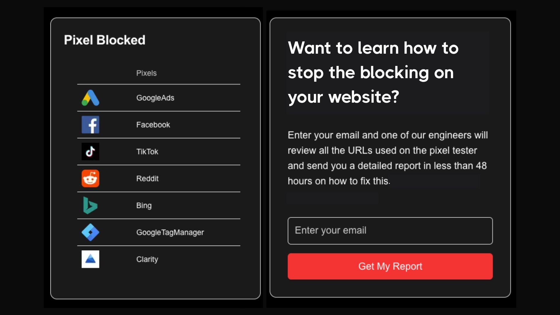 Pixel testing preview